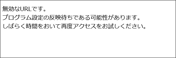 サブドメインの反映待ち画面
