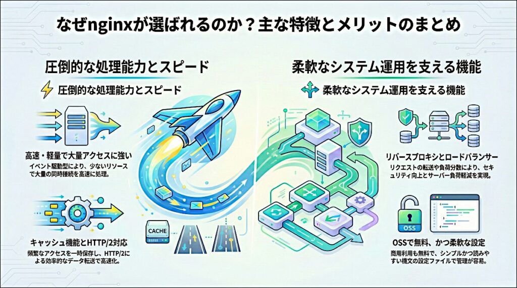 nginxのメリット